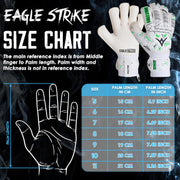 Soccer Goalkeeper Gloves Giga Grip V1.0 Fingers protection All Black