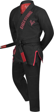 Eagle Strike Premium BJJ Gi Black – side view