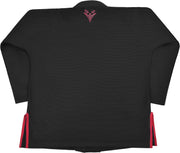 Eagle Strike Premium BJJ Gi Black – jacket back
