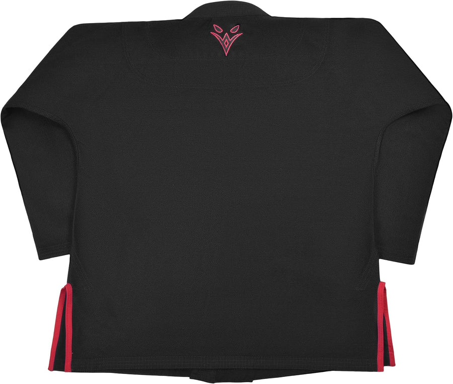 Eagle Strike Premium BJJ Gi Black – jacket back
