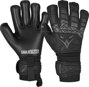 Eagle Strike Goalkeeper Gloves - Professional Goalie glove & Training Grip with Removable Finger Protection