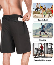 Men's Training Shorts — Black