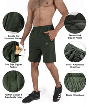 Men's Training Shorts — Dark Green
