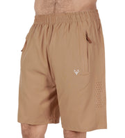 Men's Training Shorts — Light Brown