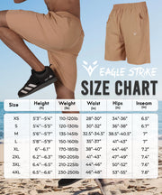 Men's Training Shorts — Light Brown