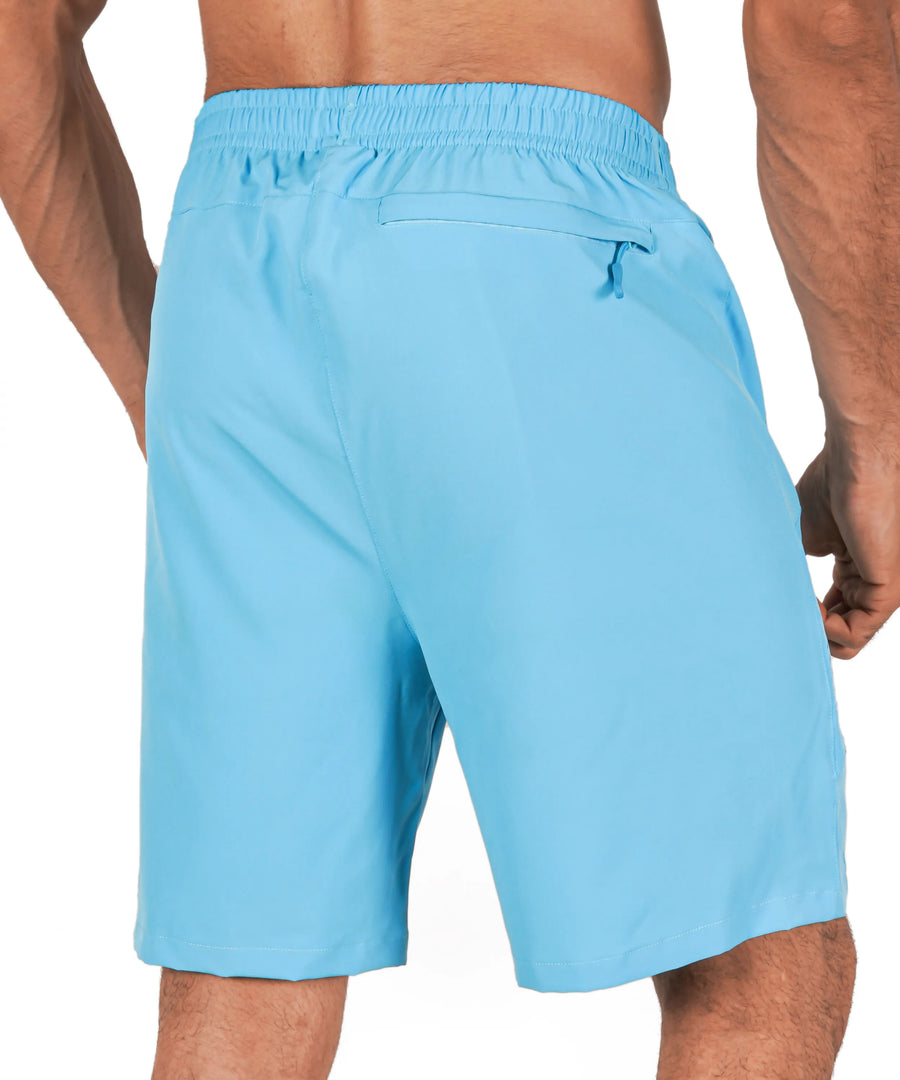 Men's Training Shorts — Sky Blue