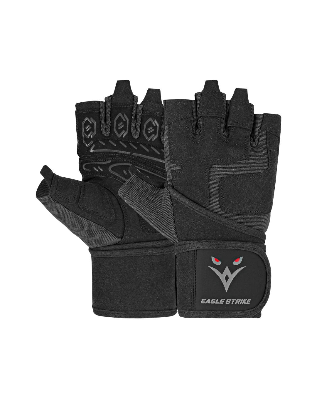 Padded Gym Gloves – Silicone Grip