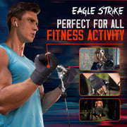 Padded Gym Gloves – Silicone Grip