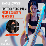 Padded Gym Gloves – Silicone Grip