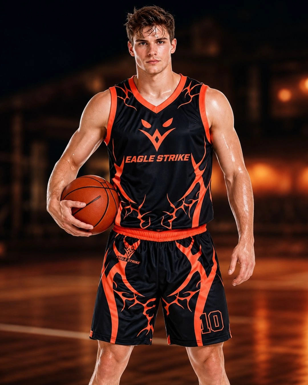Basketball Kit — Orange D1