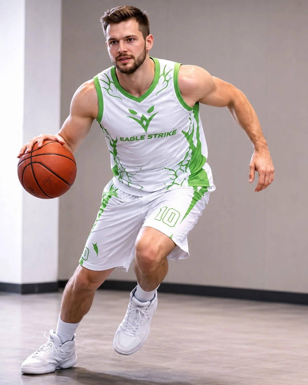 Basketball Kit — D1 Green