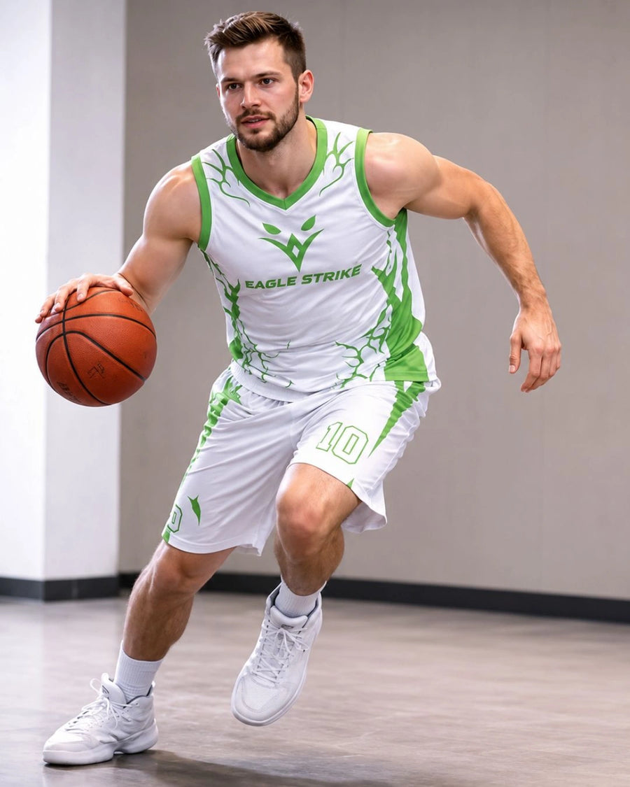 Basketball Kit — D1 Green