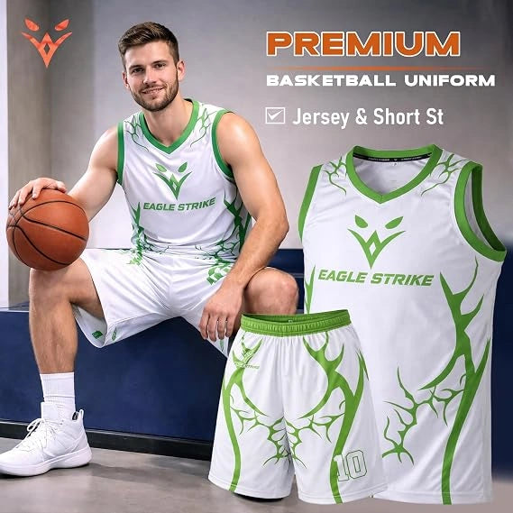 Basketball Kit — D1 Green
