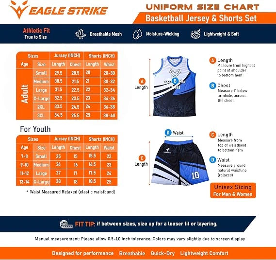 Basketball Kit — Blue D2