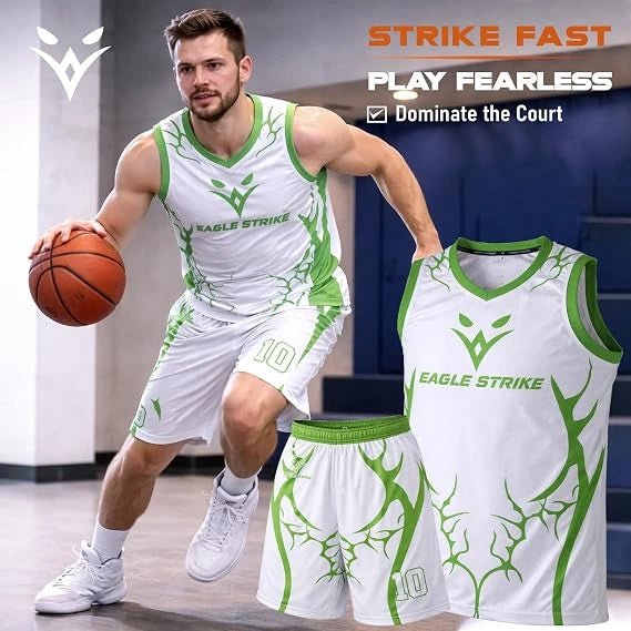 Basketball Kit — D1 Green
