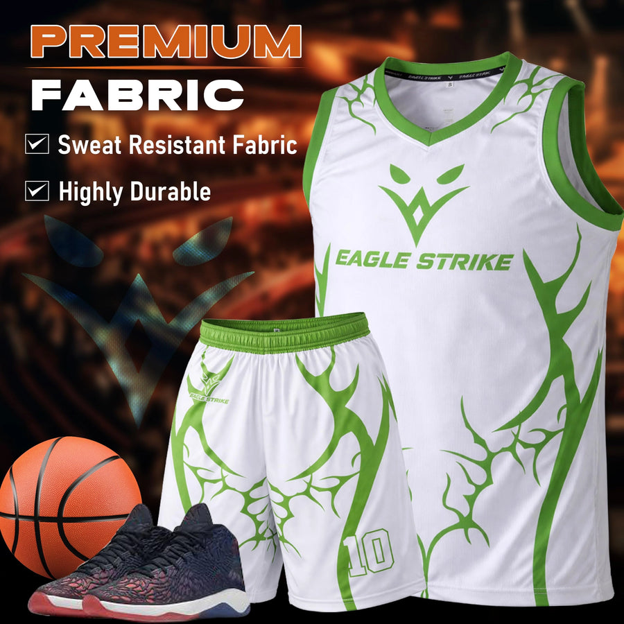 Basketball Kit — D1 Green
