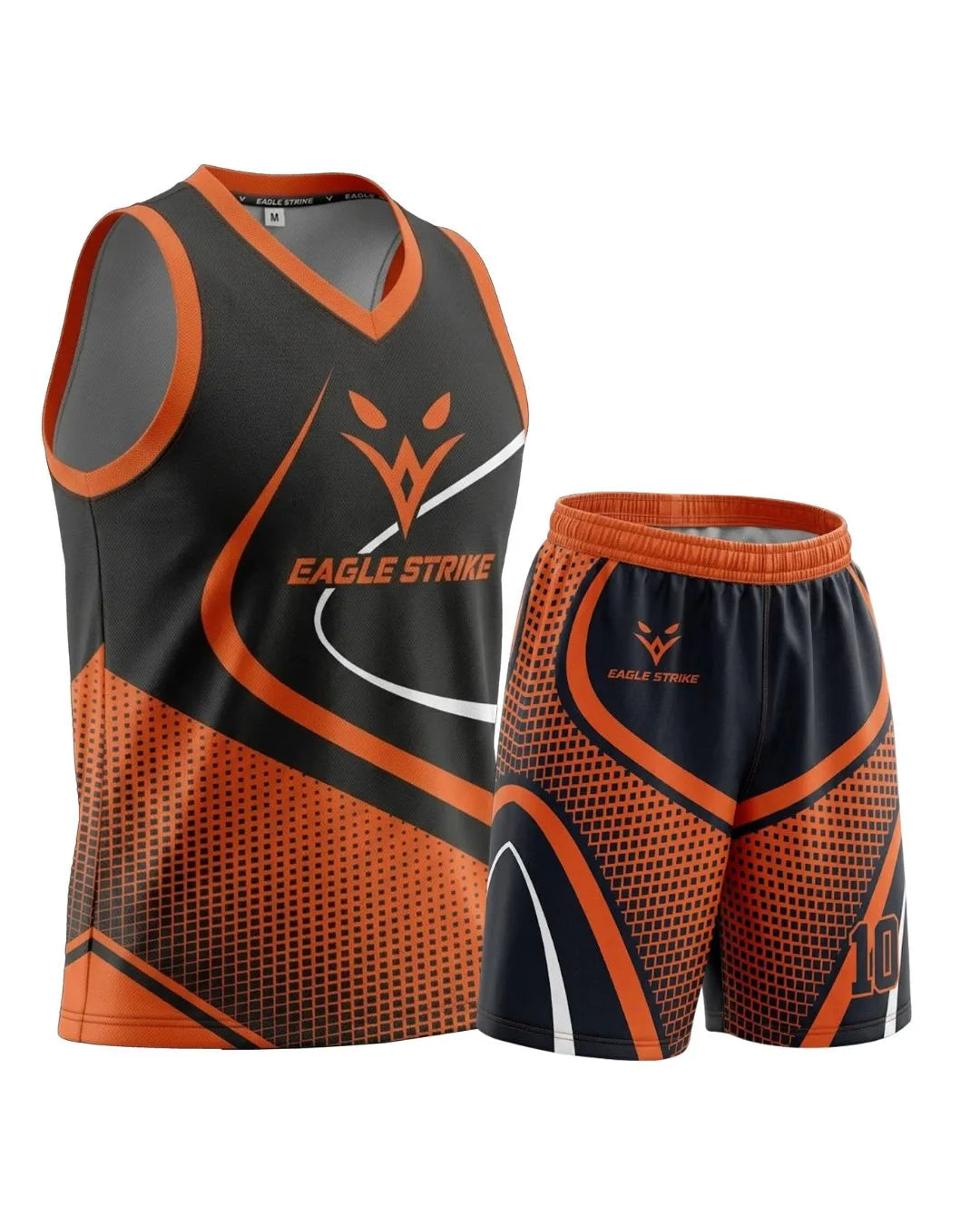 Basketball Jersey for Kids & Adult - Orange