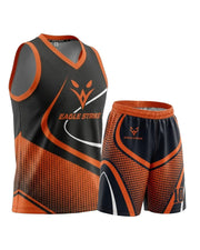 Basketball Jersey for Kids & Adult - Orange