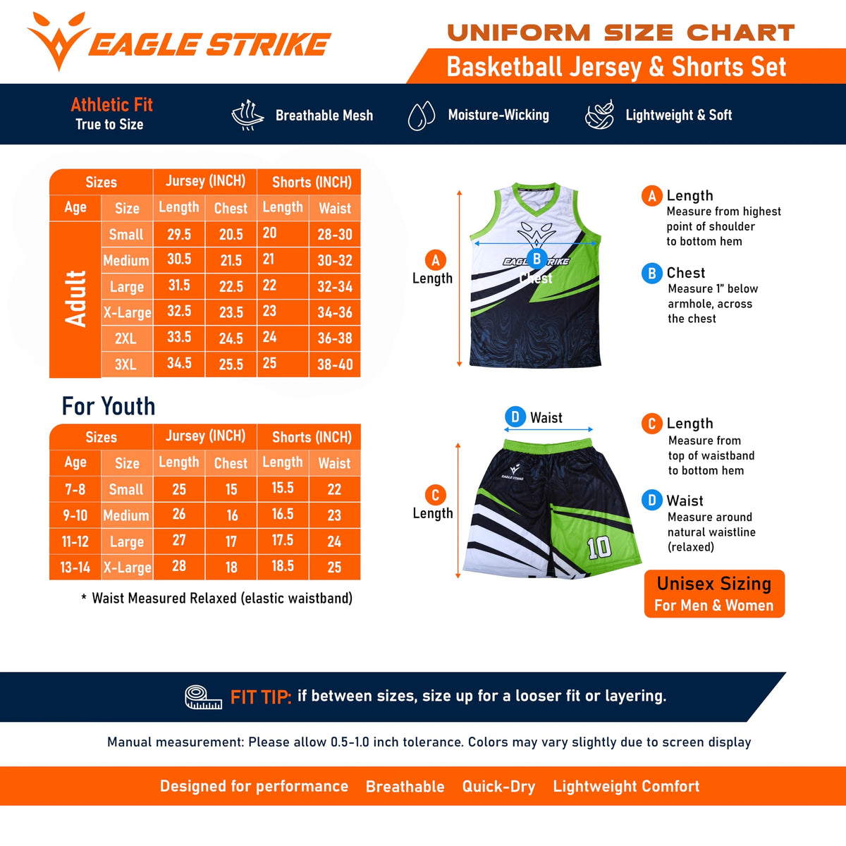 Basketball Jersey Universal - Green