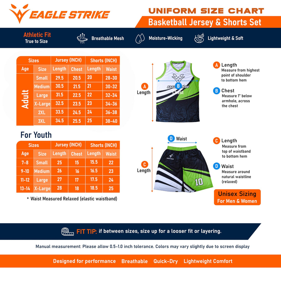 Basketball Jersey Universal - Green