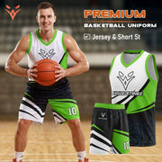 Basketball Jersey Universal - Green