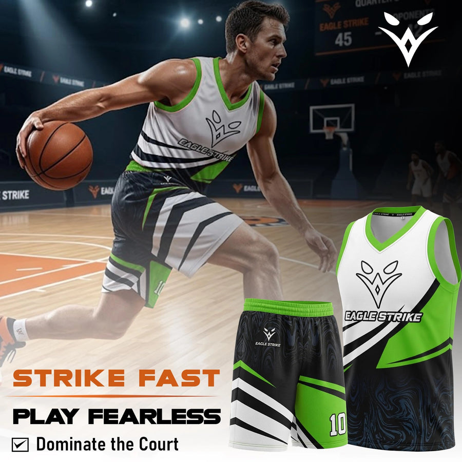 Basketball Jersey Universal - Green