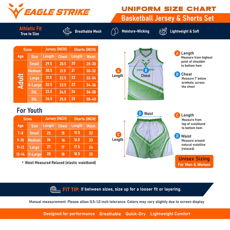 sizes