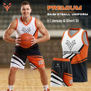 Basketball Jersey Universal - Orange