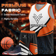 Basketball Jersey Universal - Orange
