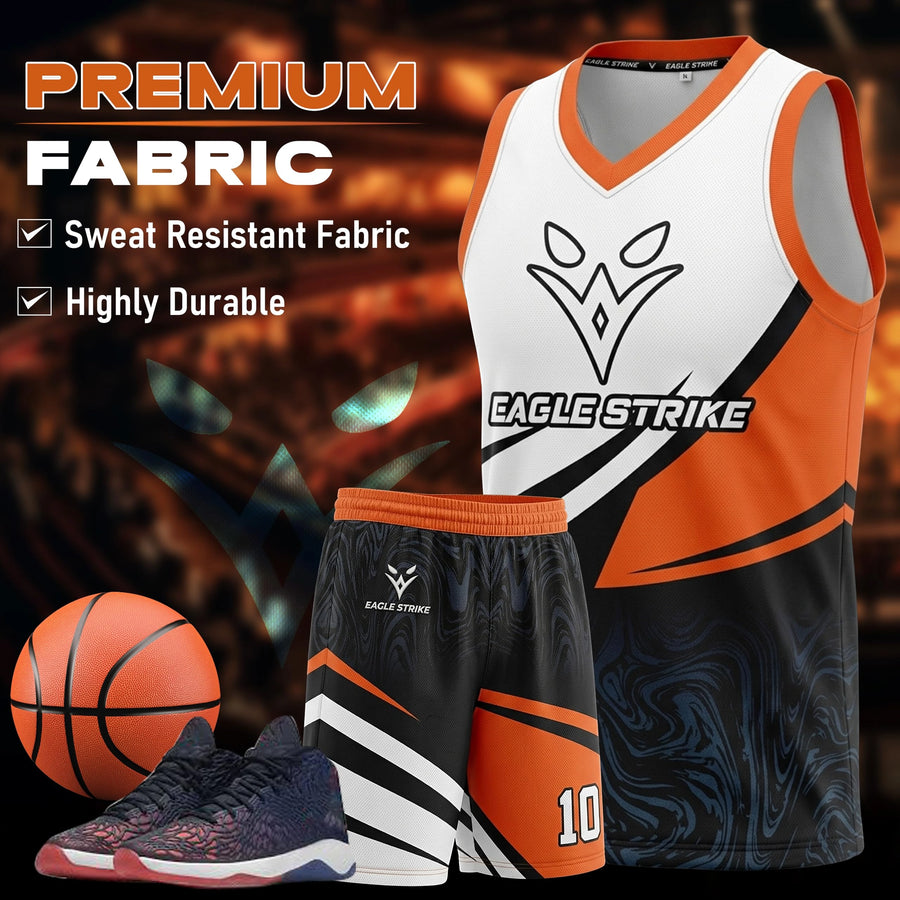 Basketball Jersey Universal - Orange