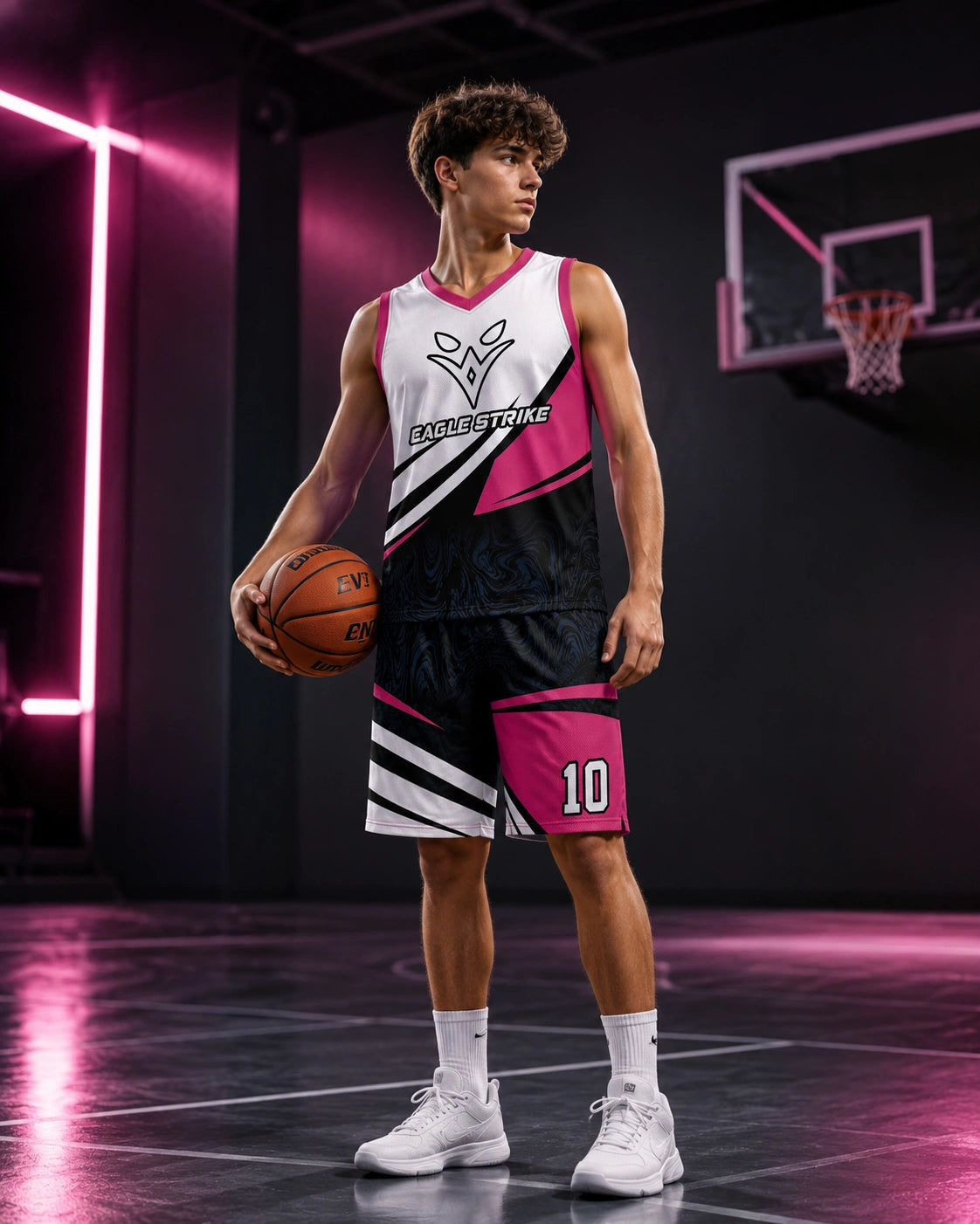 Basketball Jersey Universal - Pink
