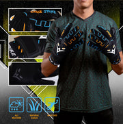 Eagle Strike Fingersave Goalkeeper Gloves – Black