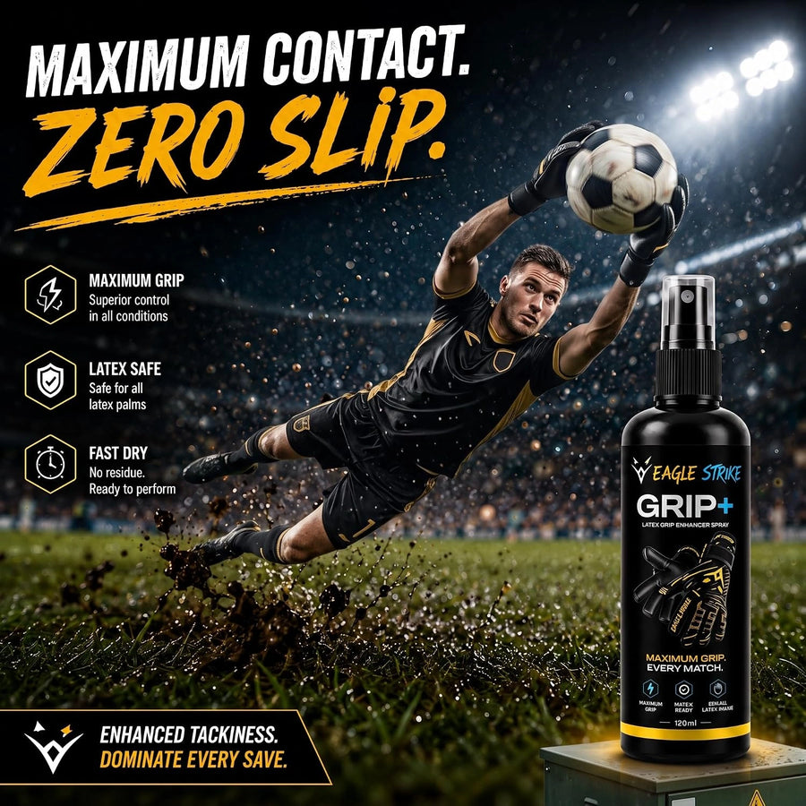 Eagle Strike Grip – Goalkeeper Glove Grip Enhancer Spray 120ml