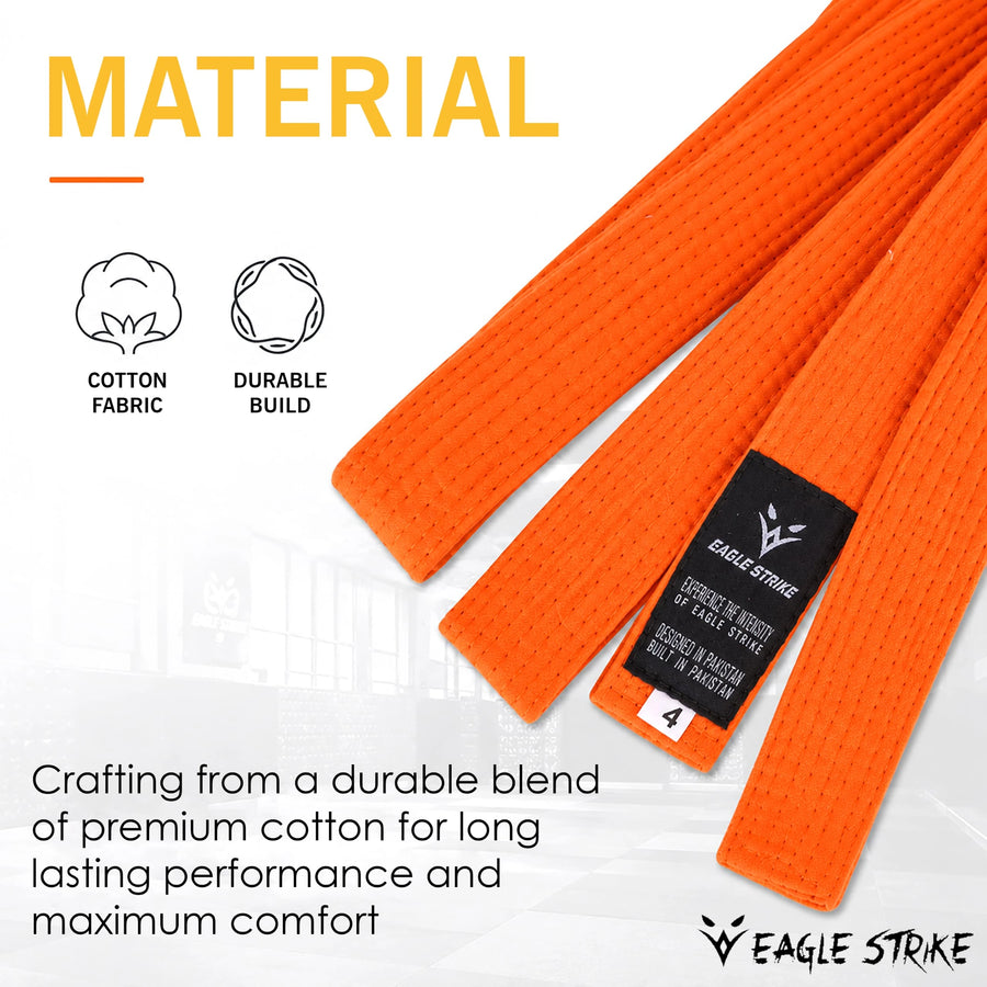 Karate & Taekwondo Ranking Belt for Kids & Adults