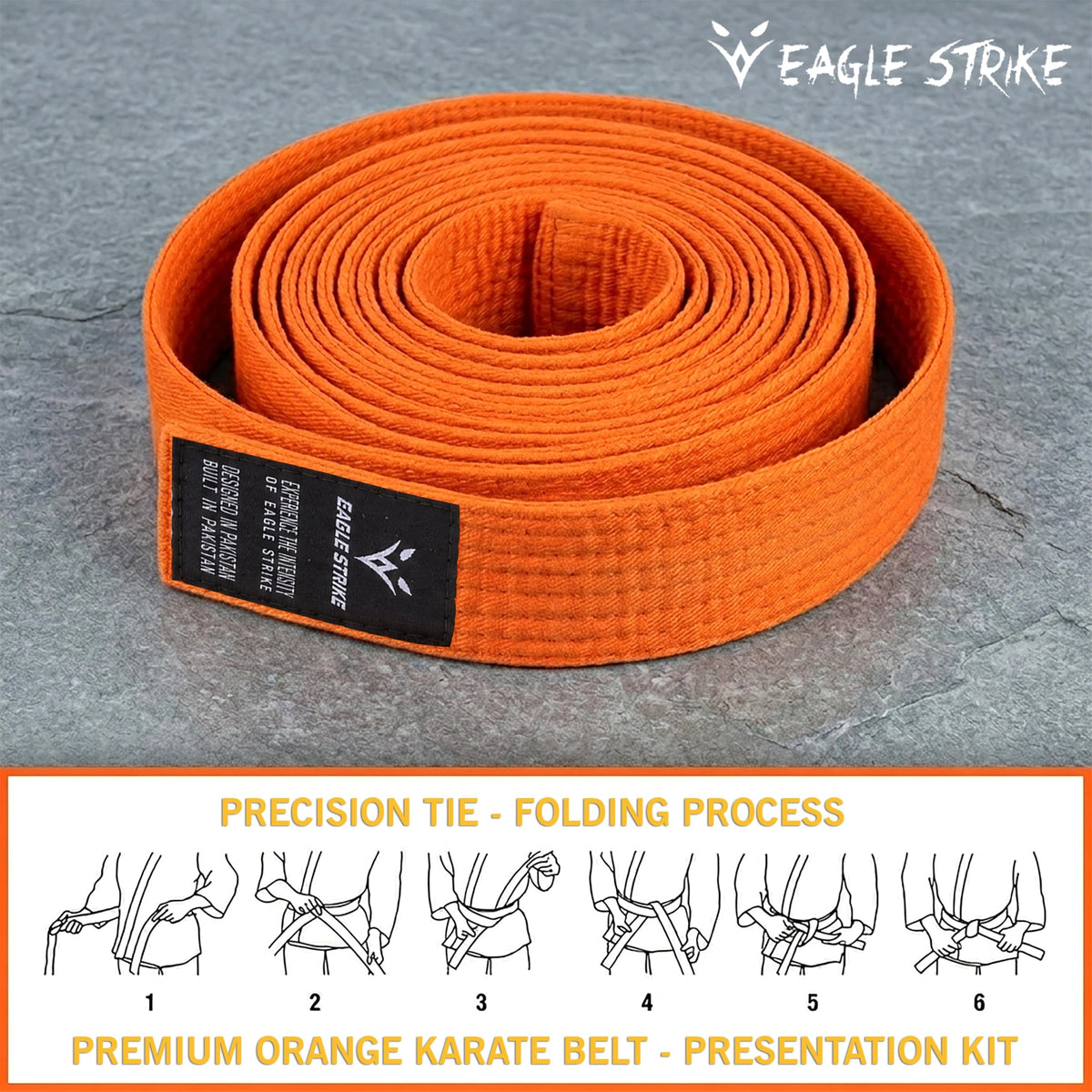 Karate & Taekwondo Ranking Belt for Kids & Adults