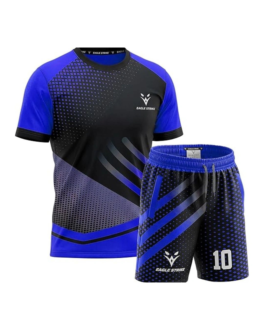 Soccer Uniform Adult & Kids - Blue - D1
