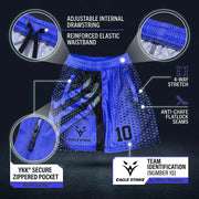 Soccer Uniform Adult & Kids - Blue - D1