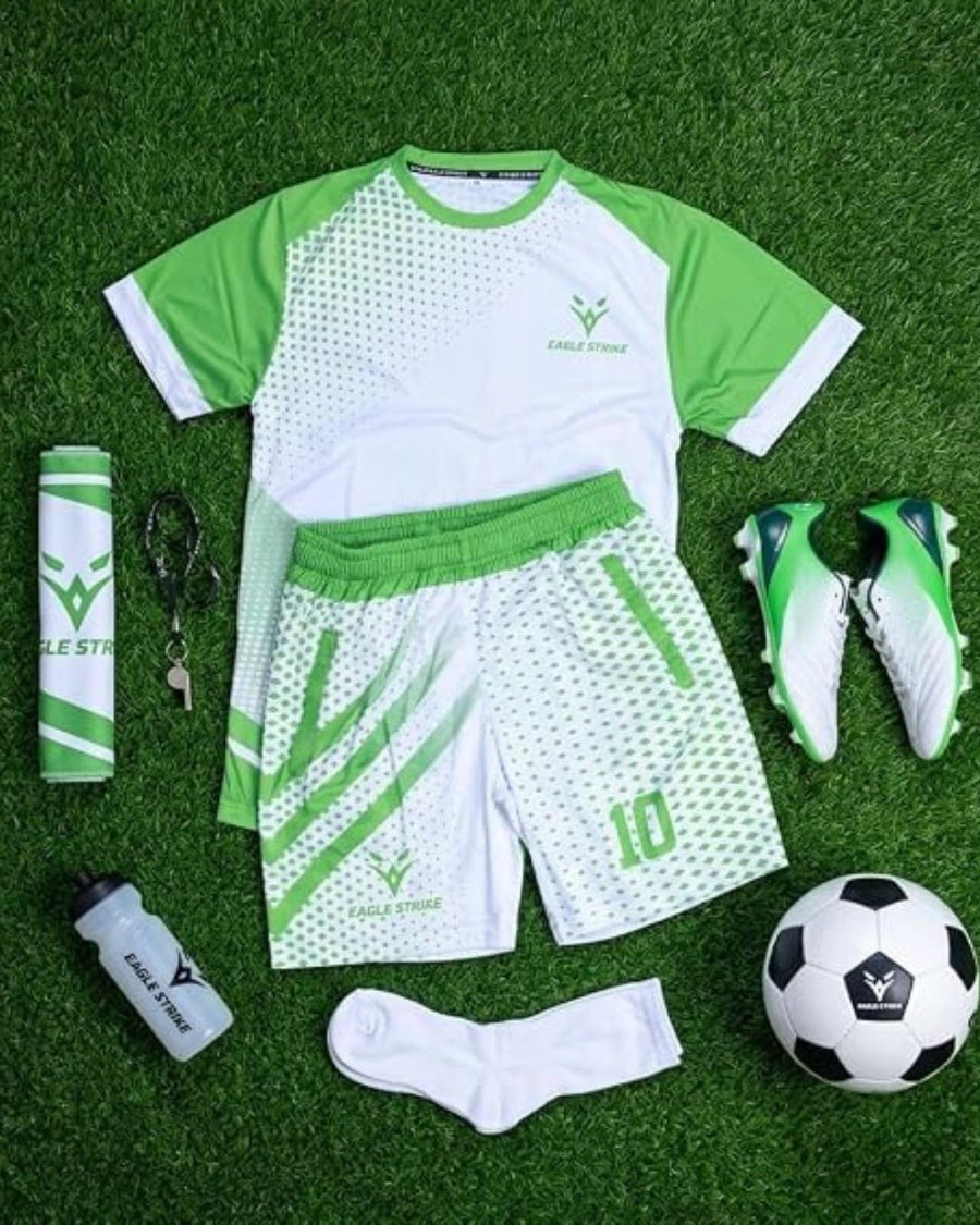 Soccer Uniform Adult & Kids - Green - D1