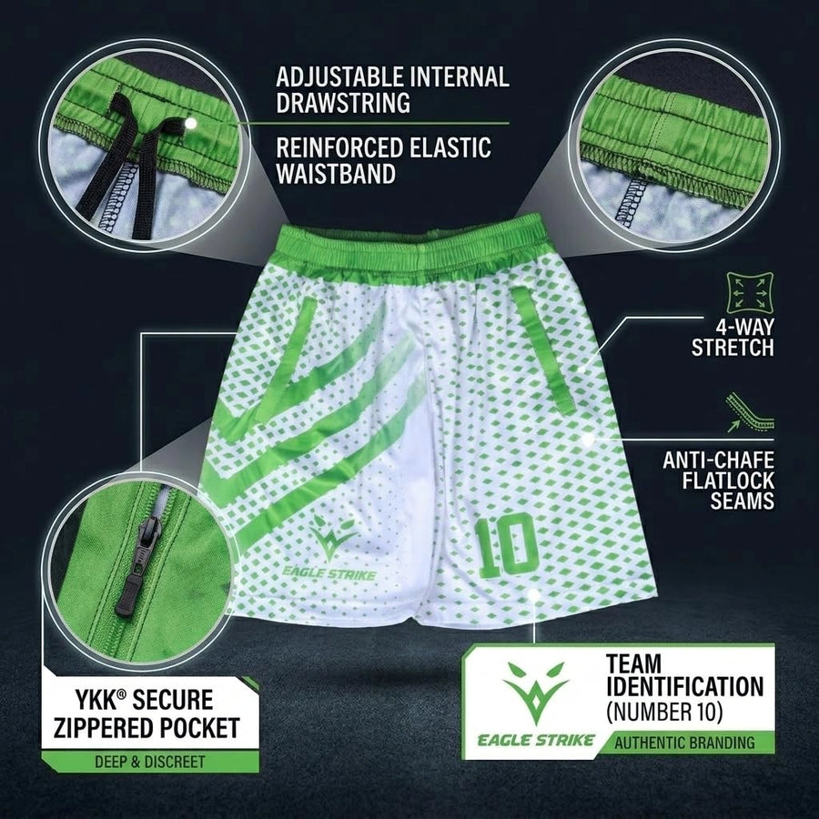 Soccer Uniform Adult & Kids - Green - D1