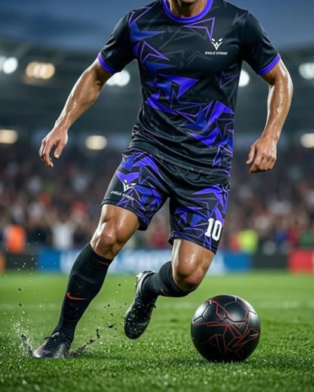 Football Kit Adult & Kids - Blue - D2