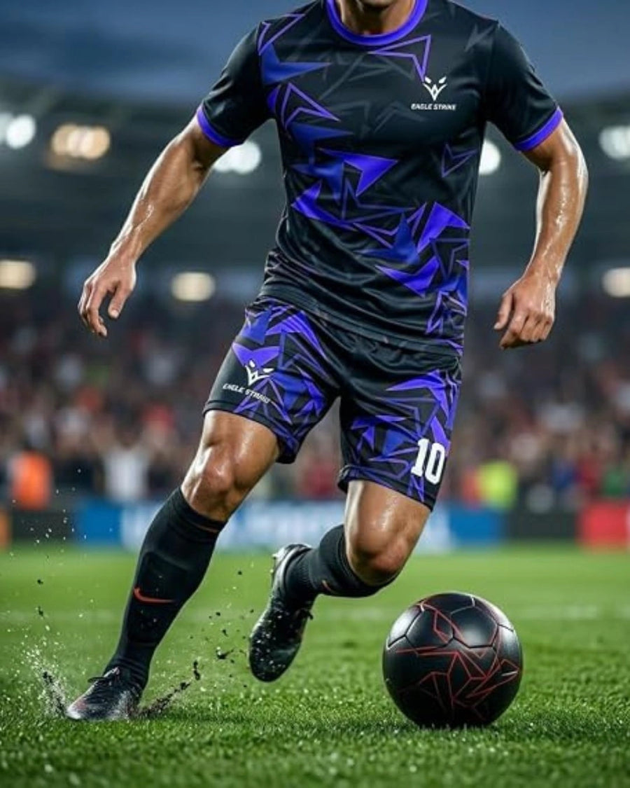 Football Kit Adult & Kids - Blue - D2