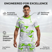 Football Kit Adult & Kids - Green - D2