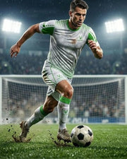 Soccer Uniform Adult & Kids - Green - D3