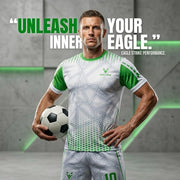 Soccer Uniform Adult & Kids - Green - D3