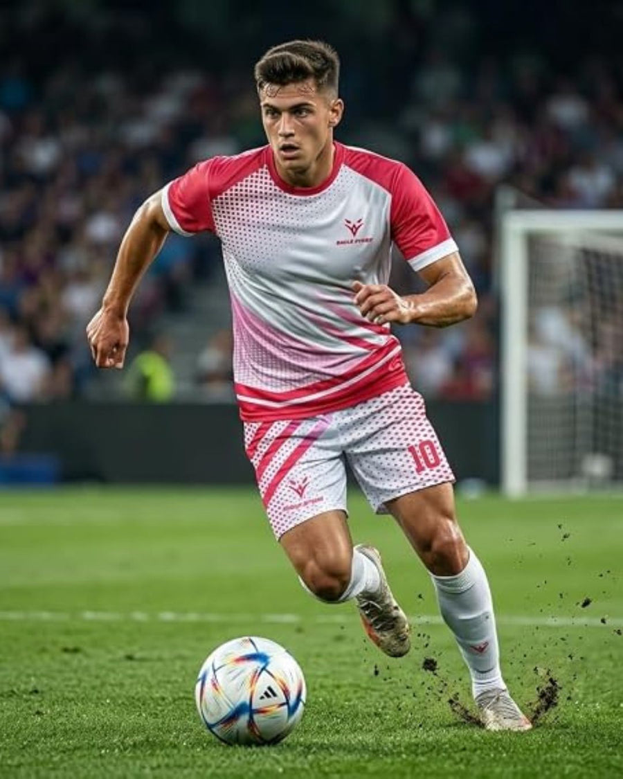 Soccer Uniform Adult & Kids - Pink - D1