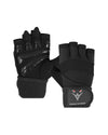 Wrist Support Gym Gloves – Unisex Black