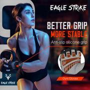 Eagle Strike Gym Gloves Black Grey – female athlete gym lifestyle