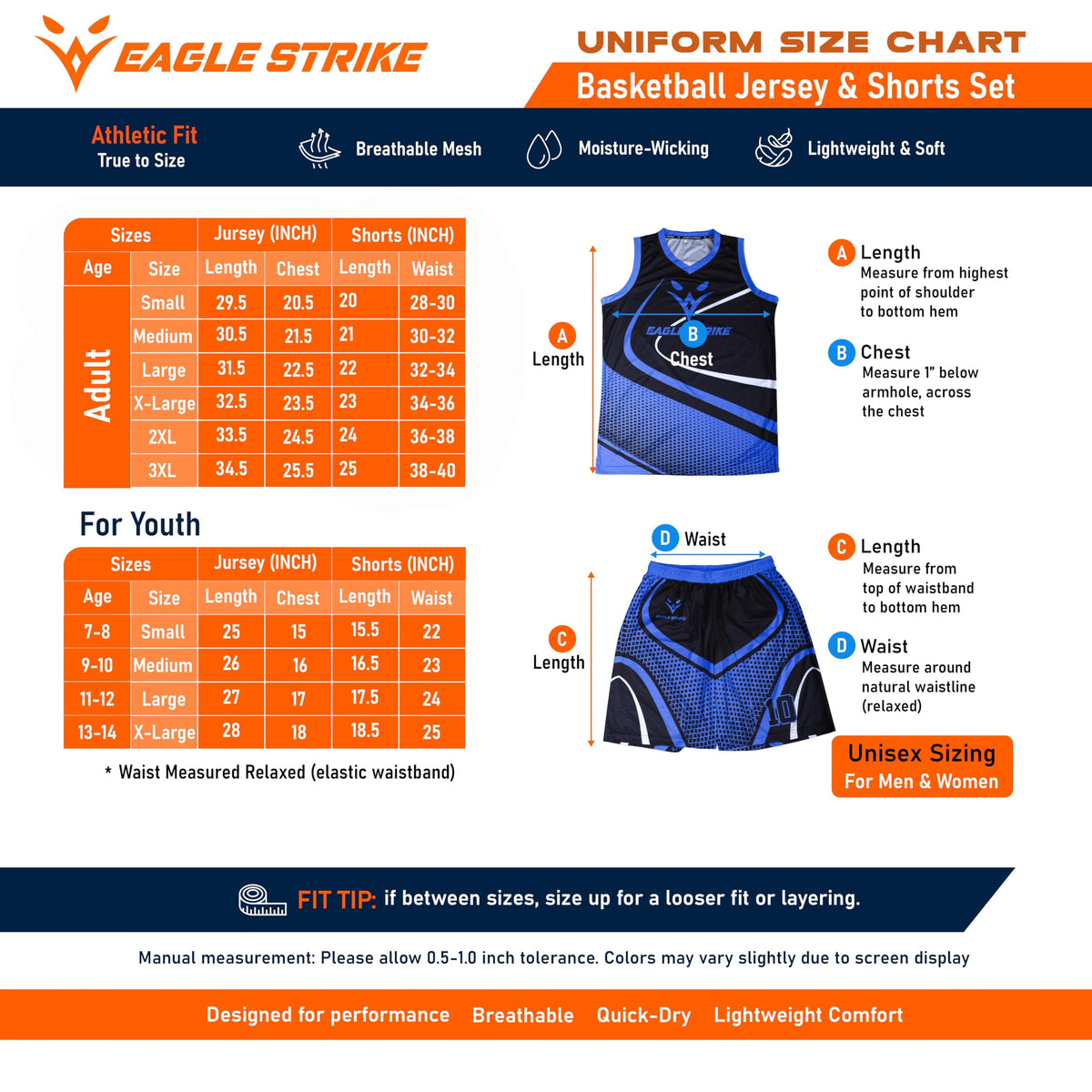 Basketball Kit — Blue D1