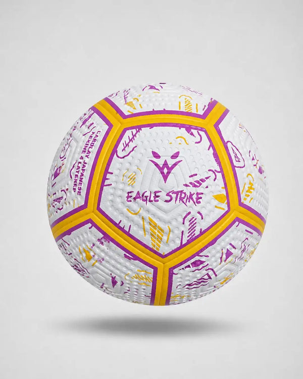 Eagle Strike Match Football — Purple & Yellow