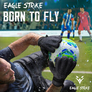 Eagle Strike Goalkeeper Gloves – Size Chart palm length 5 to 11